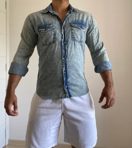Camisa Jeans M