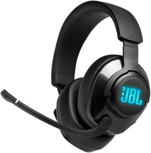 Headset Gamer JBL Quantum 400, RGB, Drivers de 50mm, Preto, JBLQUANTUM400BLK