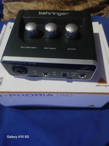 Interface De Audio (u-Phoria,Joyo Momix e Placa De Audio Teyun Q-12