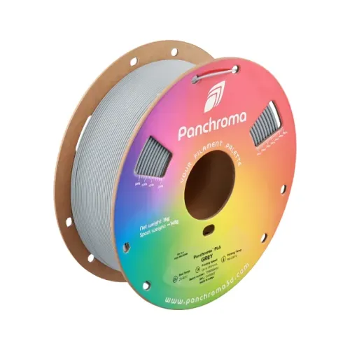 Filamento 3D Polymaker PLA Basic Panchroma - 1kg Cinza
