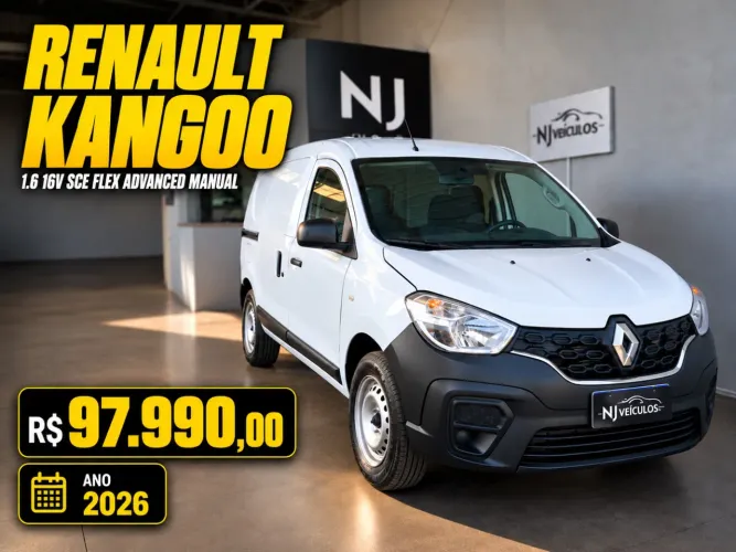 Renault Kangoo Advanced 1.6 16V Flex 2026