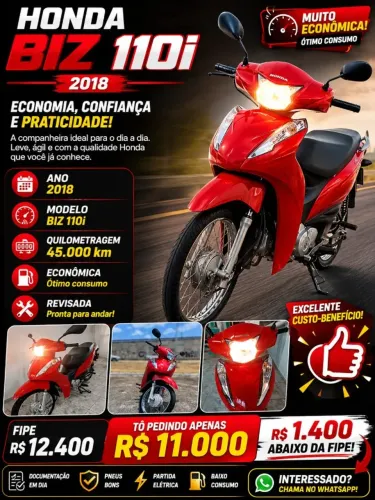HONDA BIZ EXCELENTE ESTADO