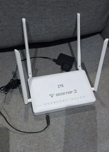 Roteador dual band (2.4 e 5 GHz) | Wi-Fi 6