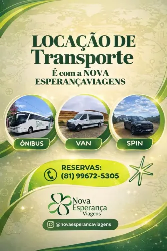 Locação de transporte turismo