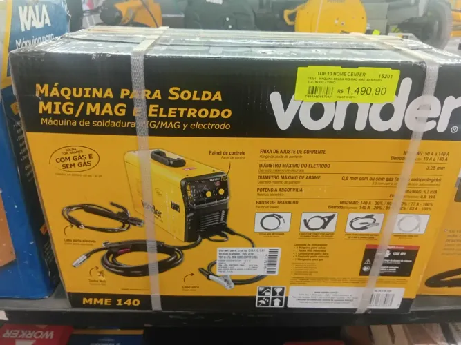 Máquina de Solda Mig Vonder