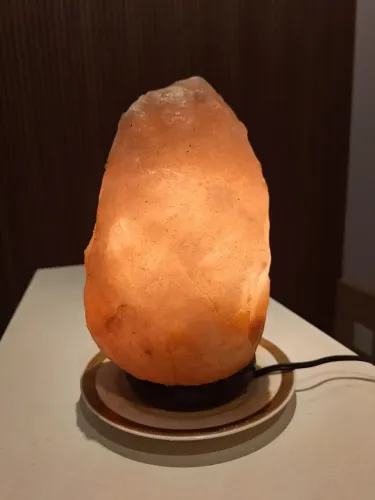 Luminária Sal de Himalaia