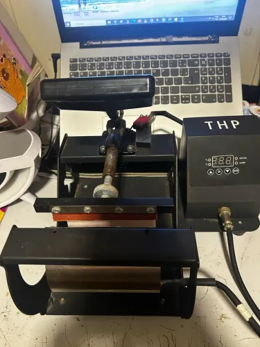 Prensa sublimação para canecas THP