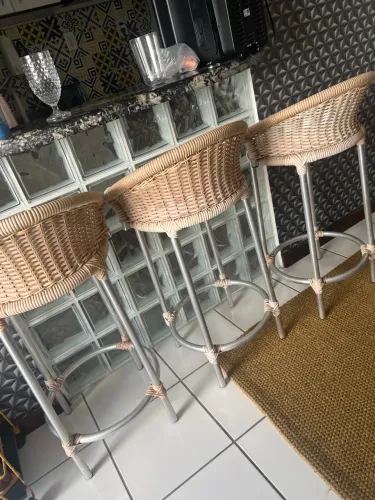 Banquetas trio
