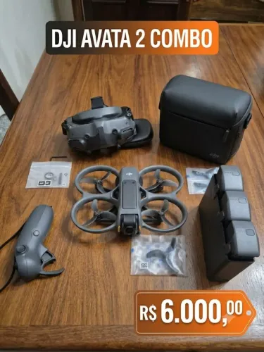 DJI Avata 2 combo Fly by more seminovo gogglas 2