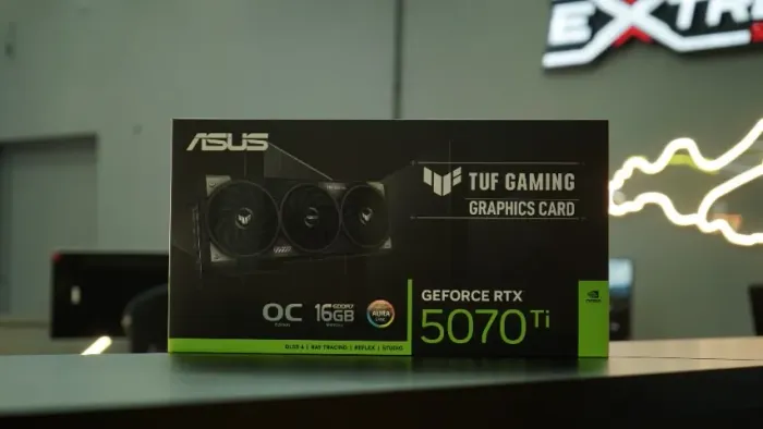 RTX 5070 Ti 16GB Asus TUF Black OC -21x no cartão- Loja física!
