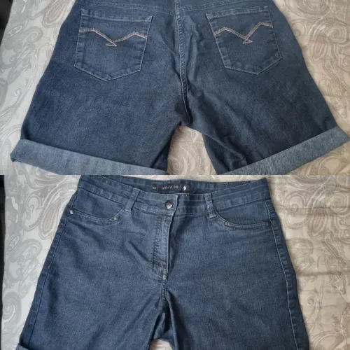 Bermuda jeans 44 feminino MARAVILHOSA 