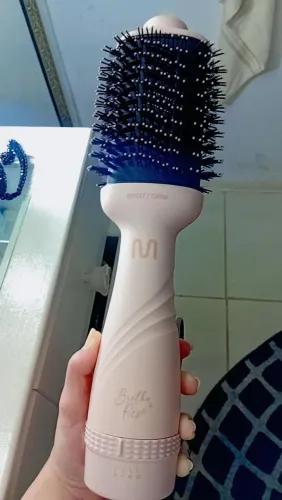 Escova Secadora Brilho Rose Nova