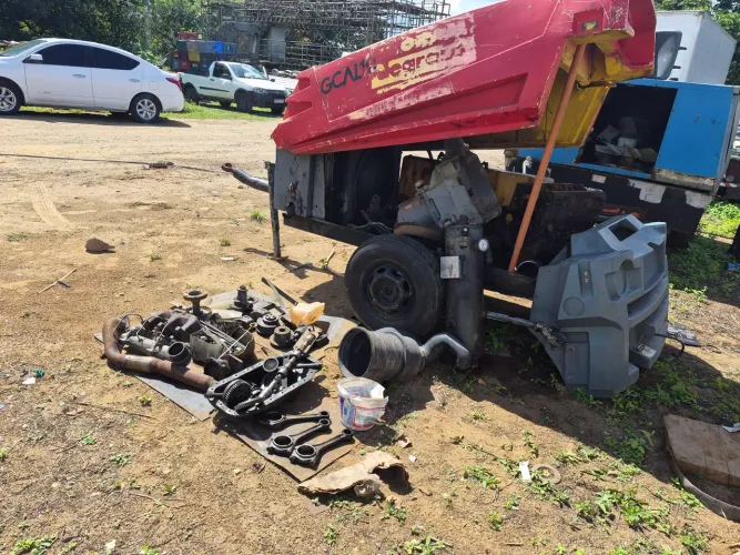 Compressor atlas copco xas 87