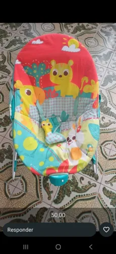 Balanço Bebê Musical | R$60 - Conservado - Cachoeirinha SP