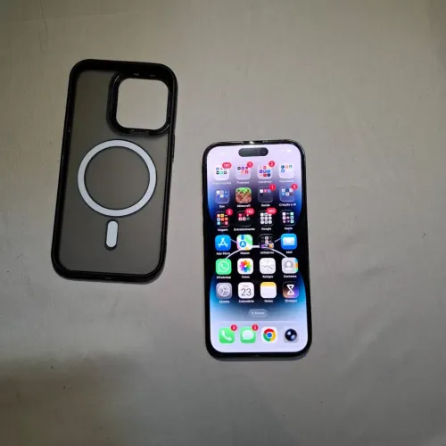 VALOR NEGOCIÁVEL - iPhone 14 Pro 256GB - Preto Espacial