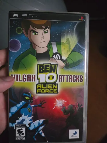 Capa jogo psp ben 10 alien force