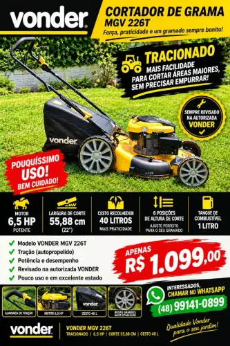 Cortador de Grama Vonder MGV 226T