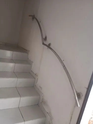 Corrimão de inox 