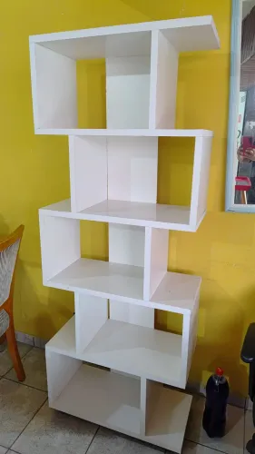Estante 100% mdf feito em marcenaria 