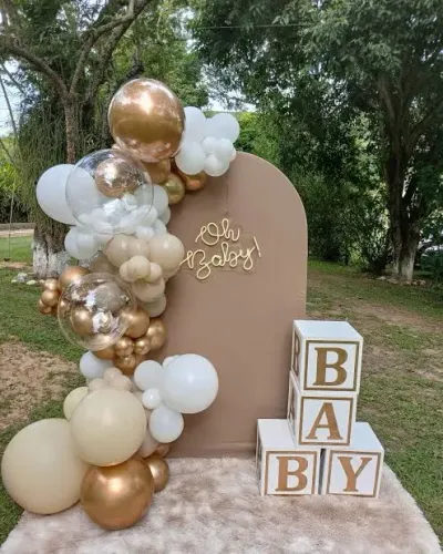 Decoração baby chá e revelacao