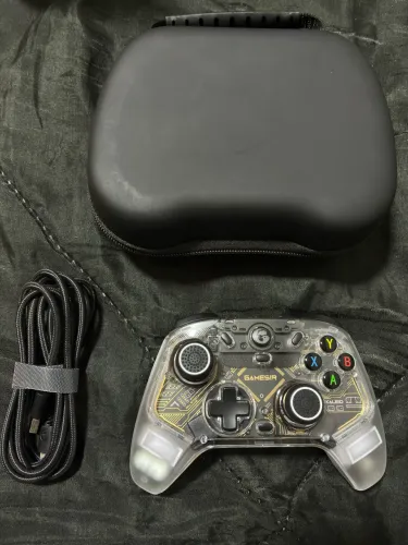 Controle c/ fio Gamesir T4 Kaleid + Case
