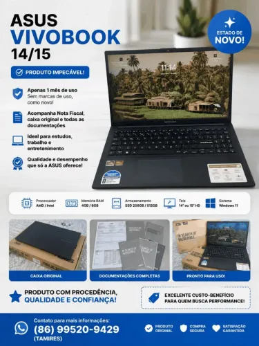 NOTEBOOK ASUS VIVOBOOK 14/15