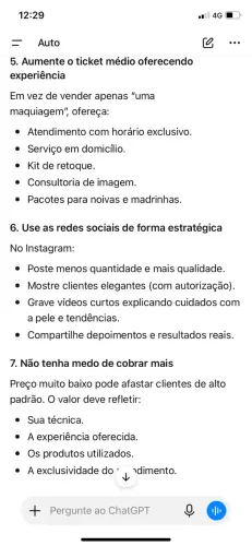 Cadeira de maquiagem e estética 