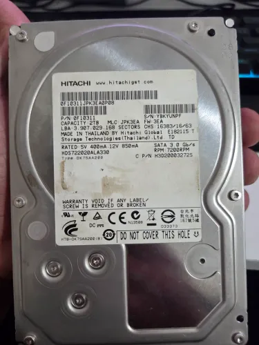 Disco rígido de 2tb
