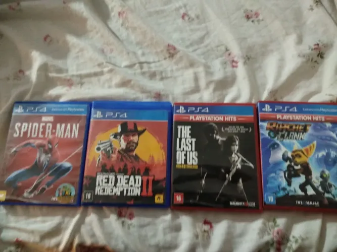 Jogos ps4 vendo tudo junto