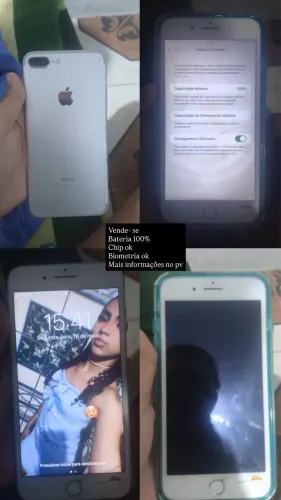 7 Plus apenas trinco da tela 