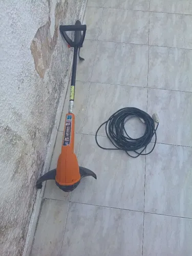Roçadeira elétrica extensão de 15 metros