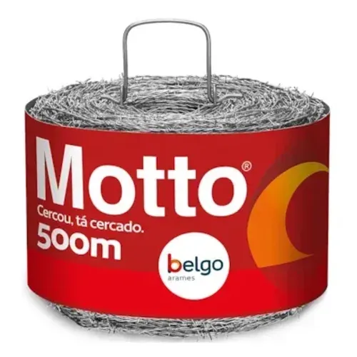 Arame Farpado Motto BELGO 500 metros