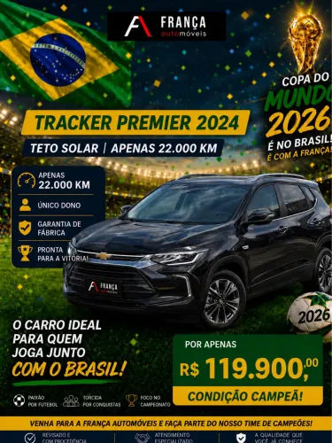 Chevrolet Tracker Premier 1.2 Turbo 12V Flex AUT 2024