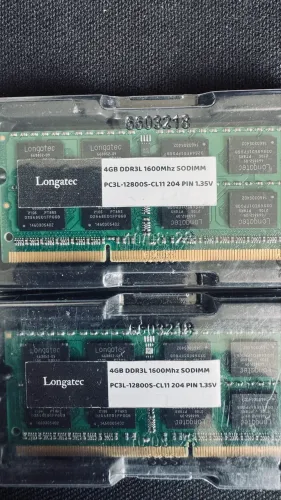 Memória DDR3L 1600 mhz SODIMM LONGATEC