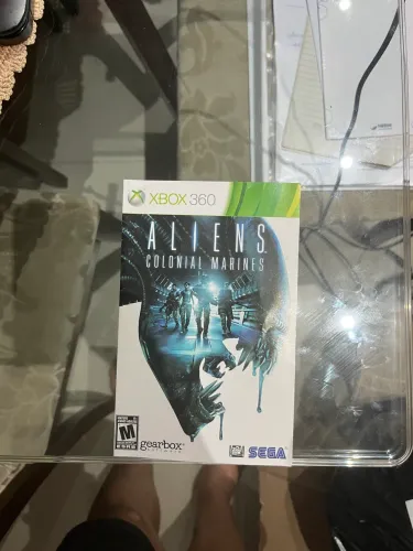 manual do jogo aliens colonial marines de xbox 360
