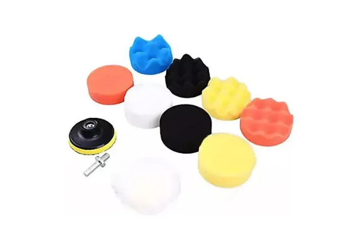 Boina Disco Esponja Polimento Limpeza Carro Madeira 11pcs  