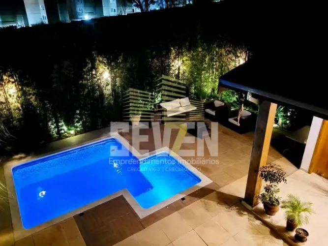 Sobrado com 4 Quartos no Residencial Tivoli II Bauru Energia Solar e Piscina