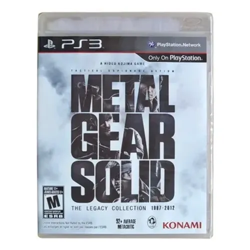 Metal Gear Solid The Legacy Collection PS3