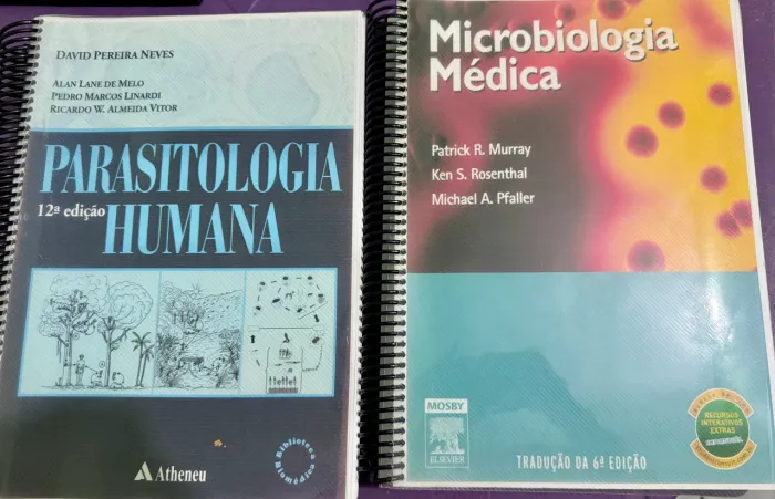 Parasitologia Humana e Microbiologia Médica - Livros impressos