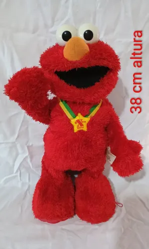 ELMO BONECO ANTIGO EDIÇÃO ESPECIAL 38 cm altura não está funcionando