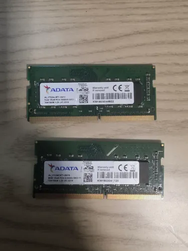 Memória RAM ddr4 |sodimm | 16gb 2x8gb Adata | 3200mhz Dell G15