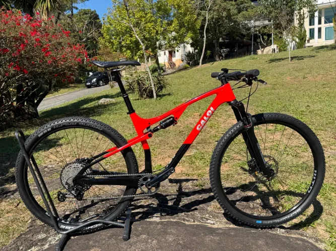 Caloi full Fs carbon - tam 19 G - com NF