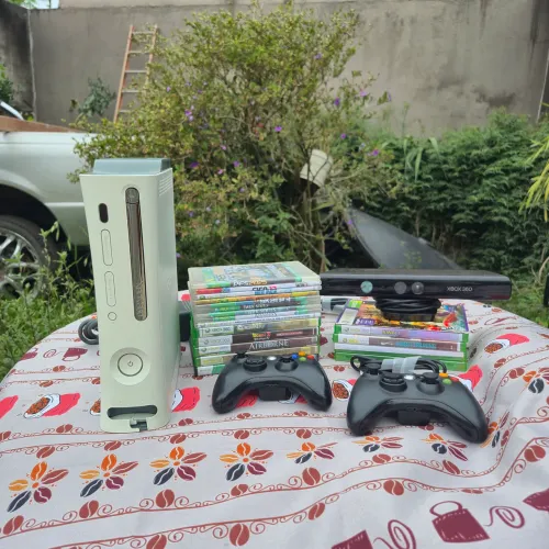 Xbox 360 - desbloqueado - completo