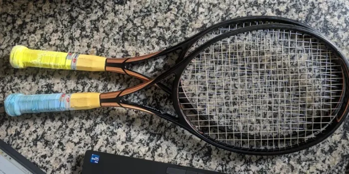 PAR RAQUETE TÊNIS ANGELL TC95 V3 16 X 19 - 27,25 (TENNIS)