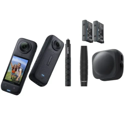  Câmera de Ação INSTA360 X4 Kit Travel Bundle