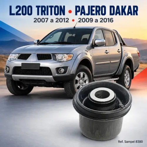 Bucha Bandeja Inferior Dianteira L200 Triton Pajero Dakar Sampel 8380 - Nova