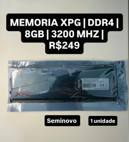 Memoria ddr4 PC | 8GB tenho várias frequências