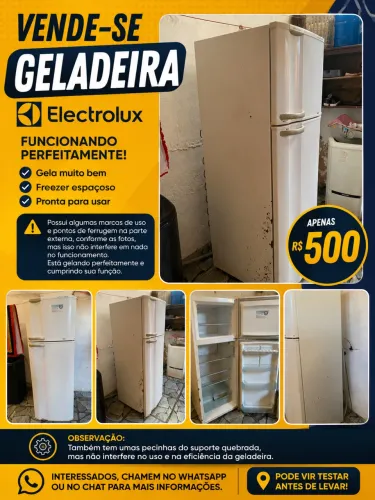 Geladeira Electrolux