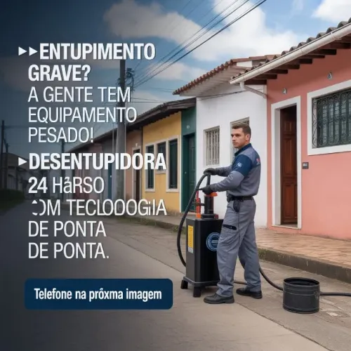 DESENTUPIDORA SP - Profissionais especializados em desentupimento emergencial.