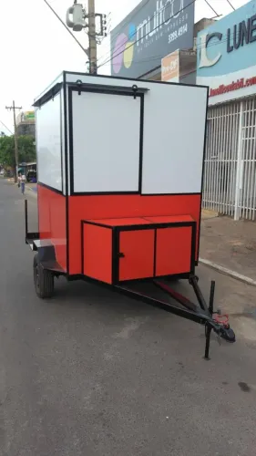 Trailer para Pastelaria - Compacto e Funcional
